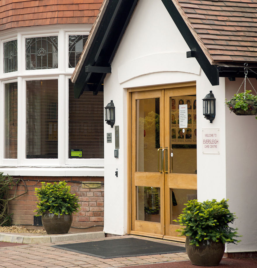 entrance of eversleigh care centre